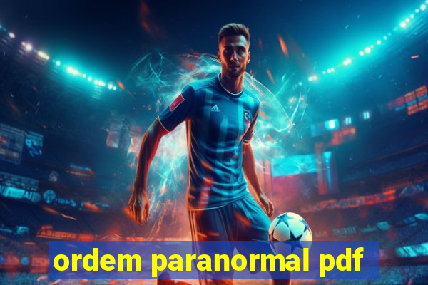 ordem paranormal pdf